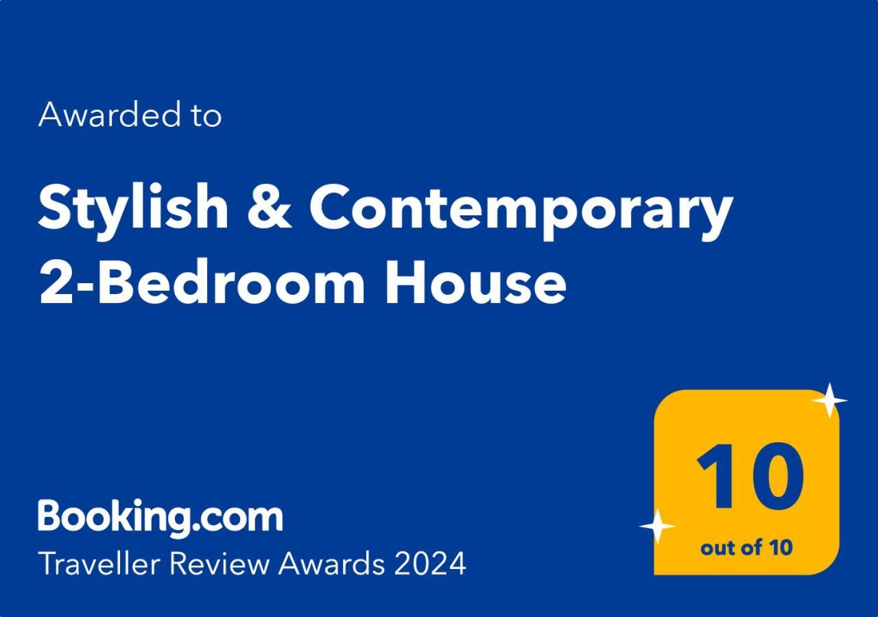 Stylish & Contemporary 2-Bed Townhouse - Parking - Wi-Fi - Netflix Worksop Exterior foto